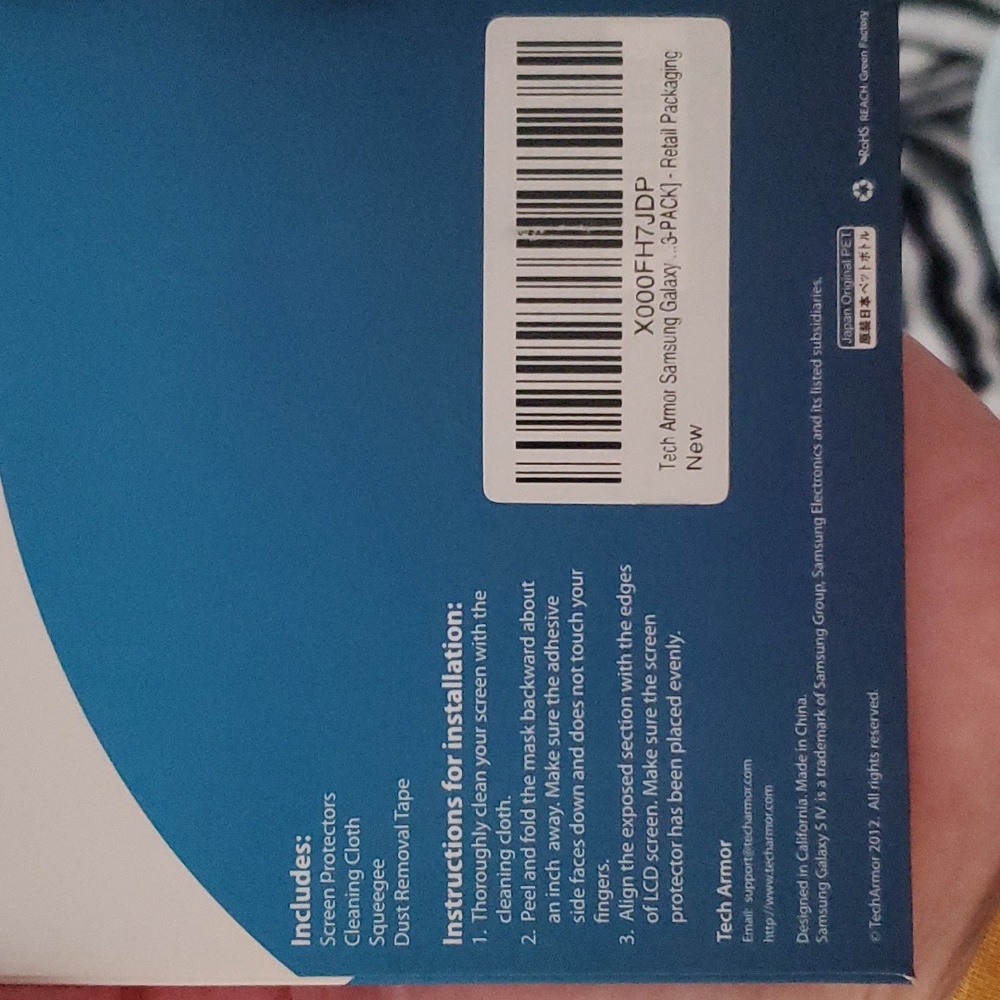 Tech Armor screen protector - Picture 2 of 3